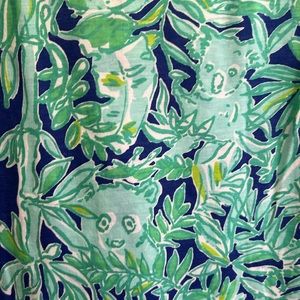Lilly Pulitzer - Marlow Dress - Koala of the Wild/Poolside Blue - Size S - NWT